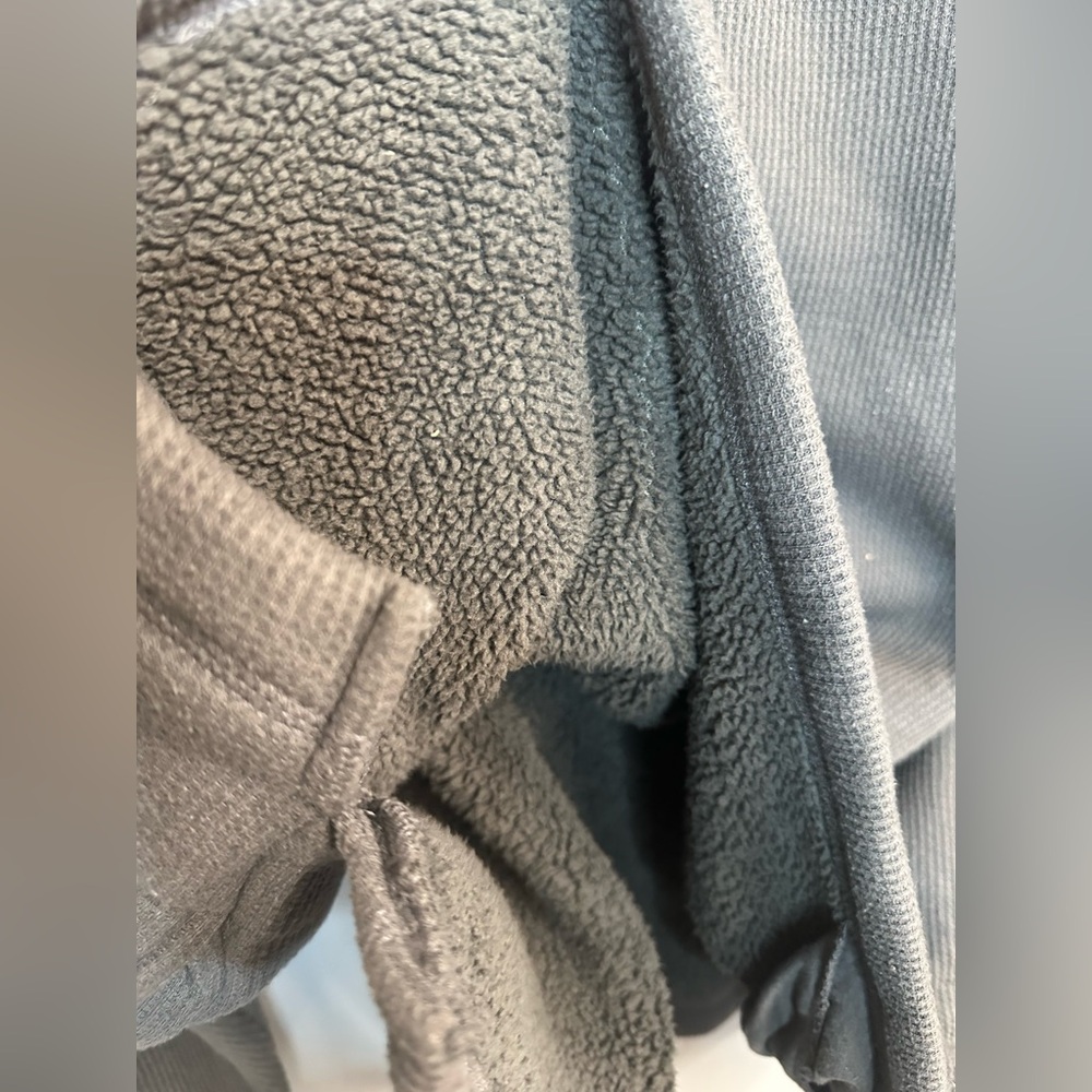 Smiths workwear men’s gray warm fuzzy pullover sweatshirt size Extra Large - Picture 6 of 10